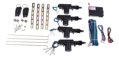 Kit De Cierre Centralizado Eléctrico De 4 Puertas Con 2