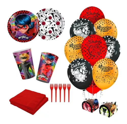 Kit Festa Miraculous Ladybug - Grátis