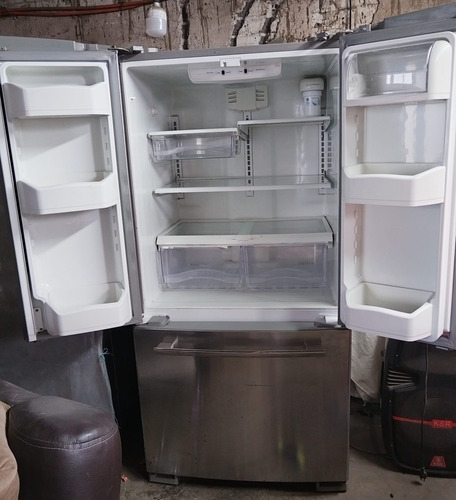Refrigerador Ge 25 Pies Gris (Usado)