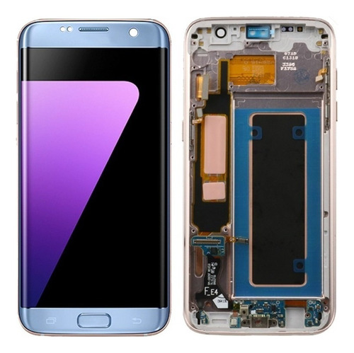 Para Samsung Galaxy S7 Edge G935a Pantalla Lcd Con Marco