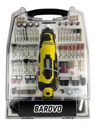 Mini Torno Electrico Barovo Kit 234 Piezas Simil Dremel Prof