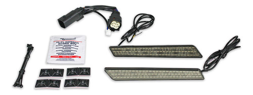 Custom Dynamics Alforja Led Pestillo Lightz Para 14-22 H-d