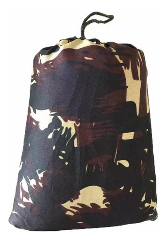 Rede De Dormir Camuflada Exercito Quartel Selva Garimpeira