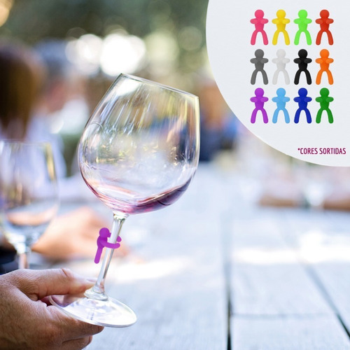 Imagem 2 de 3 de Marcador De Taça Vinho Organizador Visitas ( Envio Hoje )