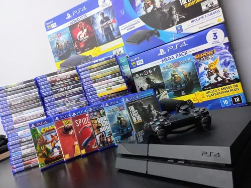 Sony Playstation 4 modelo fat de 500gb - Games Você Compra Venda Troca e  Assistência de games em geral