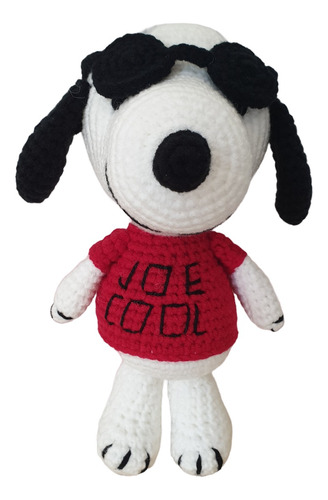 Peluche Snoopy 20 Cm, Amigurumi Tejido Cool