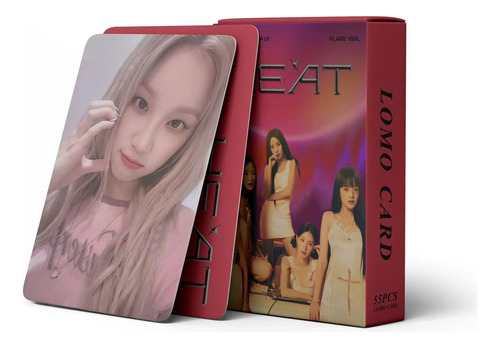 Caja Photocards Kpop De G-idle Heat Blaze Ver.