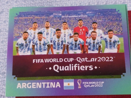 Elegidas Laminas Mundial Qatar 2022 Equipo Argentina