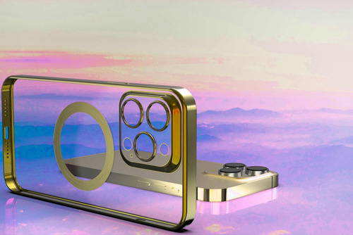 Funda Para iPhone 13 Promax Colores Metalizados