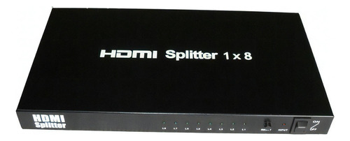 Divisor Splitter Hdmi 1x8 Saidas - 1080p 1.4 3d