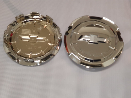 2 Tapones Copas Cromadas Originales Silverado Cheyenne (Usado)