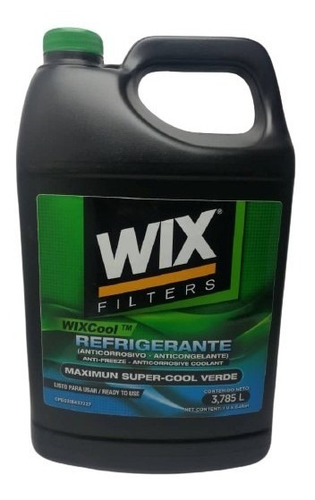 Refrigerante Anticorrosivo 50/50 Verde 1galon