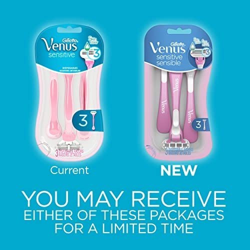 Maquinillas De Afeitar Desechables Gillette Venus Sensitive