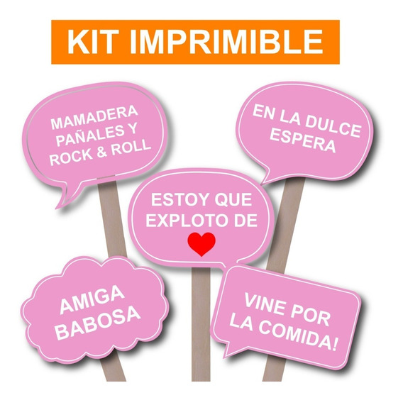 Vinchas Con Frases Para Baby Shower Souvenirs Cotillón Y