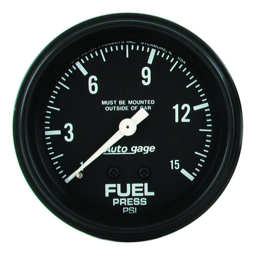 Auto Meter Manómetro De Combustible 2311 Autogage