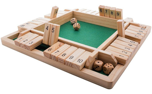 4-way Cierra La Caja Juego De Dados Por Growupsmart (2-4 Jug