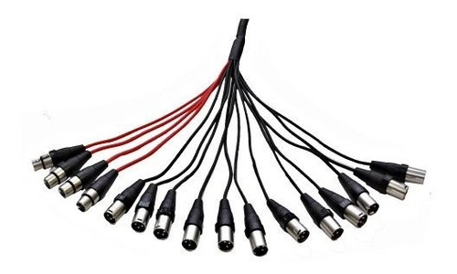 Sacb 12 Canal Xlr Cable Multiple Para Circuito Impreso Bajo