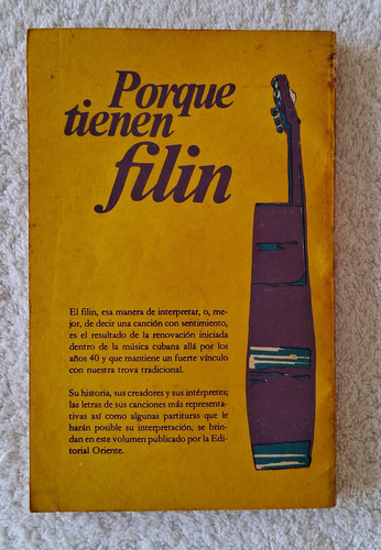Porque Tienen Filin De Felix Contreras (Usado)