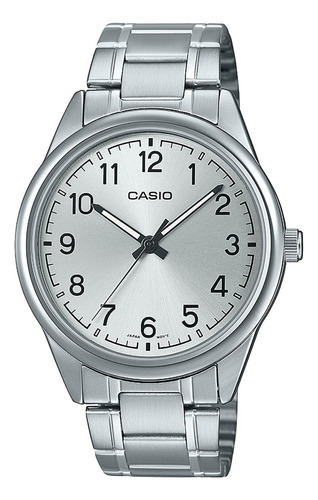 Reloj Casio Mtp-v005d-7b4 Acero Hombre Plateado