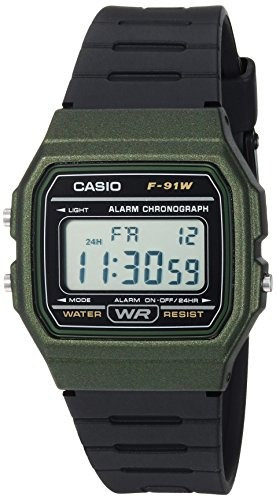 Casio Mens Classic Quartz Plastic And Resin Casual Watch Col