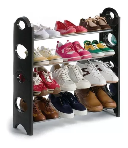 Rack Zapatera Organizador Para 12 Pares 4 Niveles - Ra0127