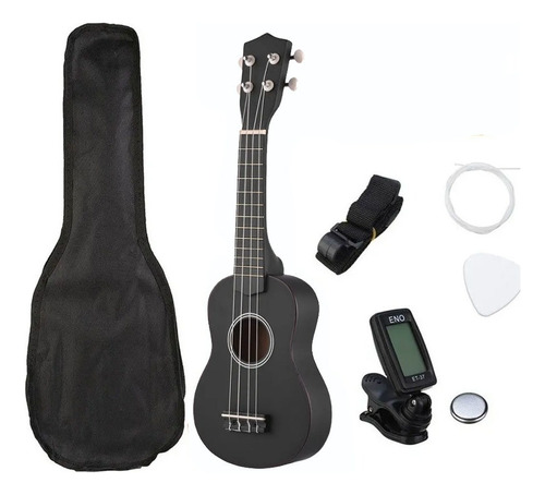 Ukelele Soprano Acústico Con Estuche