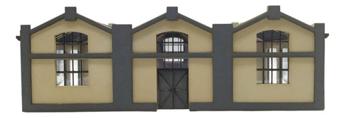 Garagem De Locomotivas Antiga 1:87 Ho Dio Studios