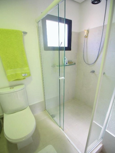 Imagem 16 de 17 de Guarujá Pitangueiras Flat 1 Dormitórios Ar Condicionado Piscina Lazer Completo Manobrista Serviço De Praia Portaria 24 Horas - Fl0004 - 34707502