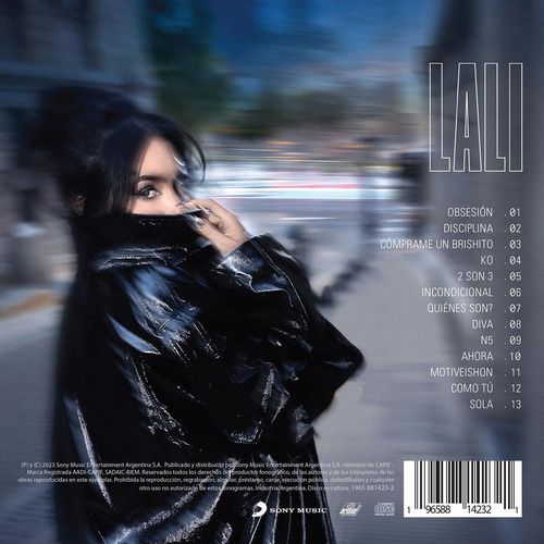 Lali - Álbum Lali (cd Disco Físico 2023 Sony Music)