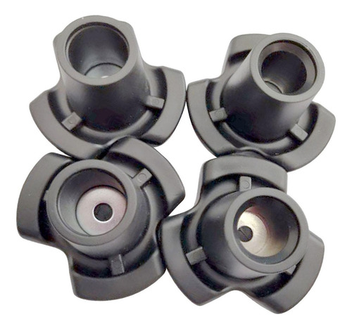4 Piezas Puntas De Bastón Antideslizante Puntas De Goma 19mm