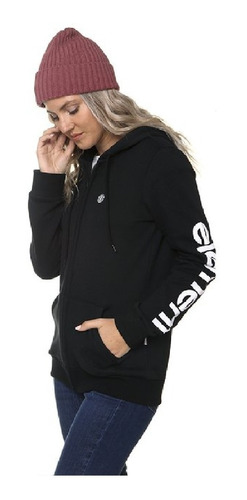 Campera Buzo Mujer Element Skate Side Zip Hood 22108604 Cne