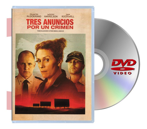 Dvd Tres Anuncios Para Un Crimen