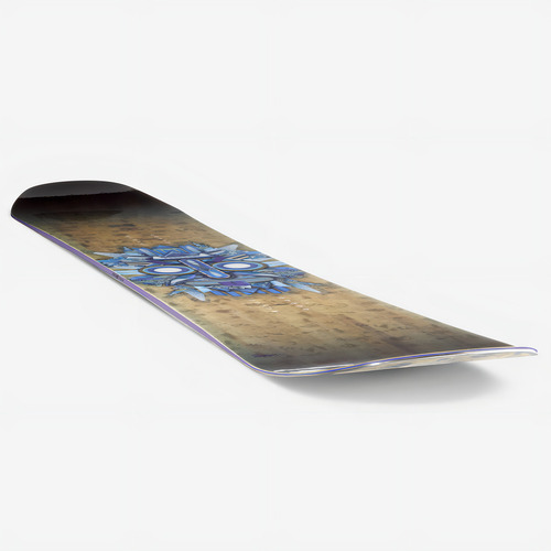 Prancha De Snowboard Freestyle E All Mountain Endzone 500 Cor Marrom 156 Cm