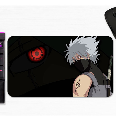 Mouse Pad Naruto Shippuden Kakashi Hatake Anbu Art Gamer M