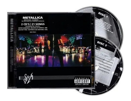 Metallica & Michael Kamen - S&m-  2 Cd's- Disco- Importado