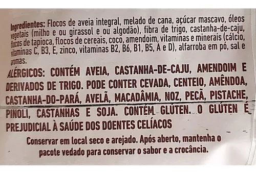 Kit Granola Pará, Coquinho Crocante e Castanhas Caramelizada