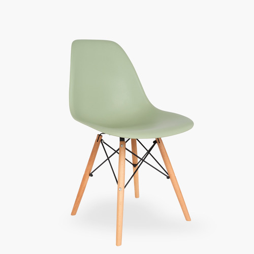 Imagen 2 de 5 de Silla Dsw Réplica Eames Menta Form