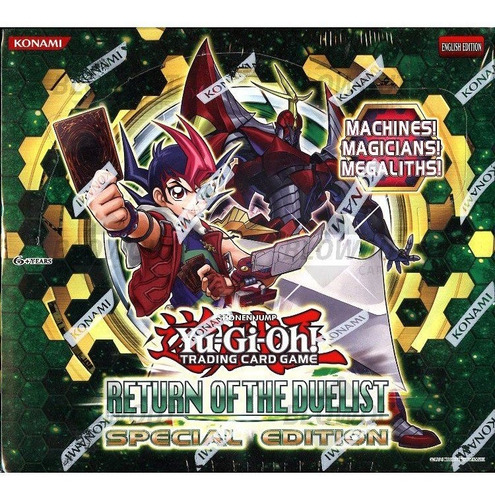 Yugioh Return Of The Duelist Special Edition Display Box Ing