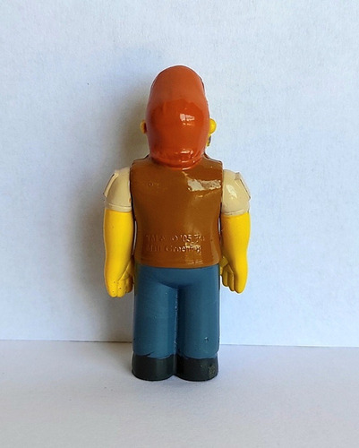 Muñeco Los Simpson Huevo Jack (snake - Lou). (Usado)