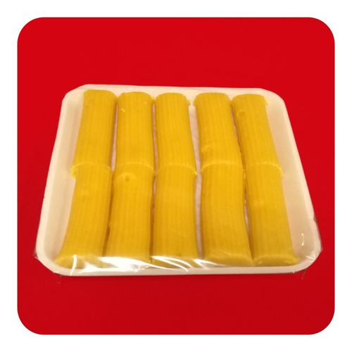 Imagen 4 de 4 de Dulce Típico Poblano 10 Macarrones Vainilla Charola 143g Dlt