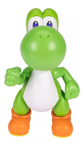 Figura Super Mario Let's Go Yoshi Interactiva
