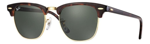 Ray Ban Rb3016 W0366 Clubmaster Carey G-15 Dorado Original