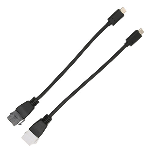 Cable De Extensión Tipo C, 2 Piezas A Conector Hembra A Hemb