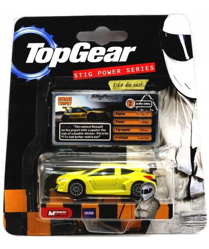 Mondo Motors 1/64 Top Gear Stig Series Renault Megane Trophy