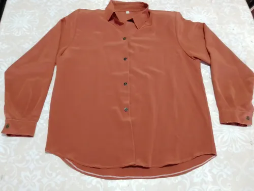 Camisas mujer marron chocolate hotsell