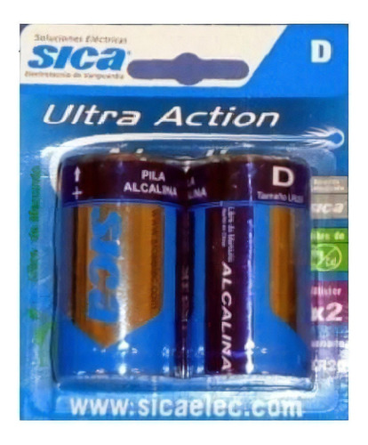 Pila Sica Ultra Action D Cilíndrica