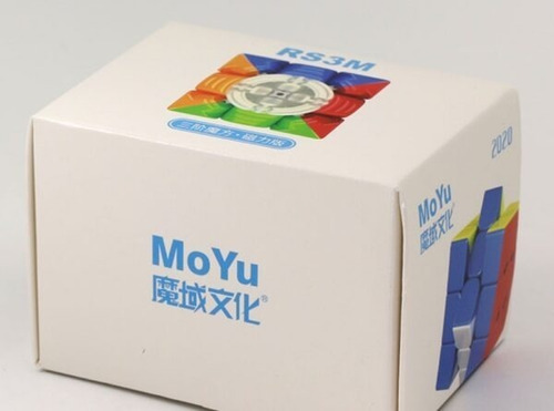 Imagen 3 de 7 de Cubo De Rubik 3x3 Magnético Profesional Moyu Rs3m 2020