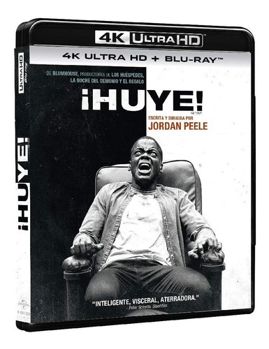 Huye | 4k Ultra Hd + Blu Ray Daniel Kaluuya Película Nuevo