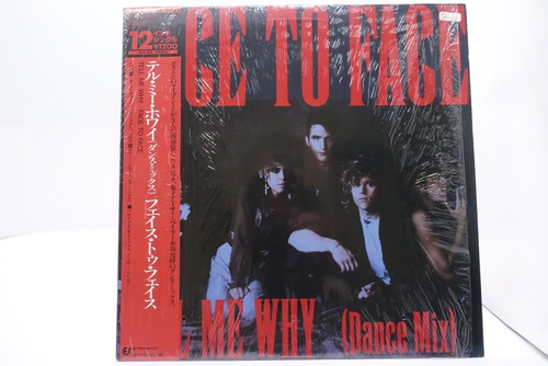 Vinilo Face To Face Tell Me Why (dance Mix) 1985 Ed Jap Obi