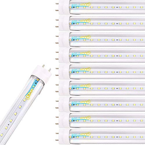 Tubo De Luz Led Tienda T8, 4 Pies, 18 W (equivalente 40...